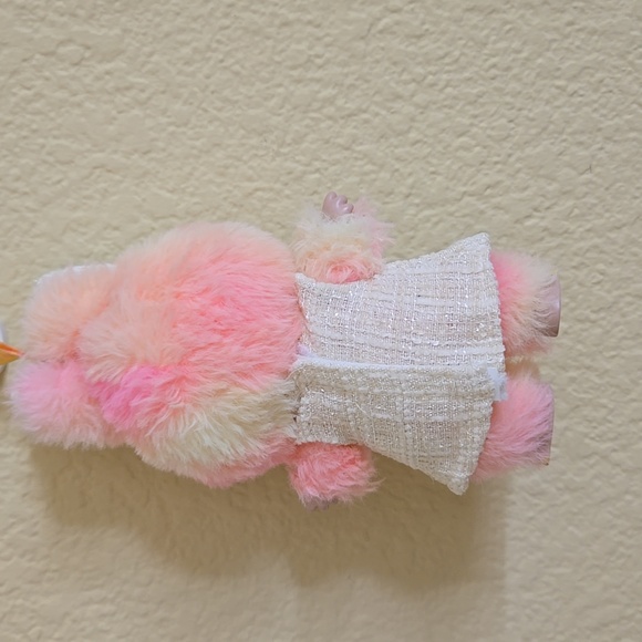 Labubu Clothes - Sweet Cream Color Dress With Bow * Labubu Not Included* - Picture 2 of 2